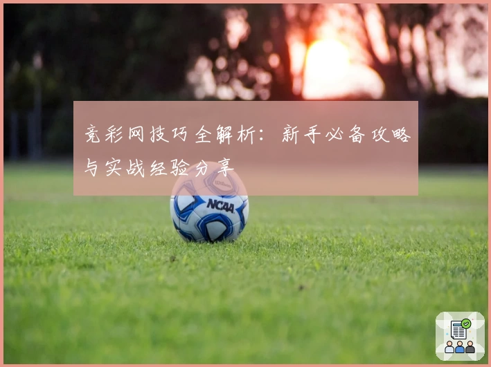 竞彩网技巧全解析：新手必备攻略与实战经验分享